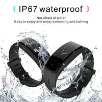 Intelligent Pedometers Smart Bracelet Sports Fitness Wristbands Step Counter Heart Rate Monitor Real-time Tracker Waterproof