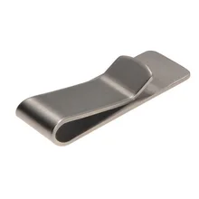 Popular Sale Money Clip Cash Clamp Holder Portable Stainless Steel Money Clip Wallet Purse for Pocket