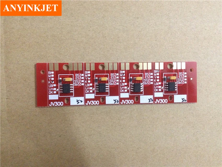 

Free shipp compatible permanent chip for Mimaki JV300 SS21 chip mimaki jv300 ss21 chip (1set 6 color)