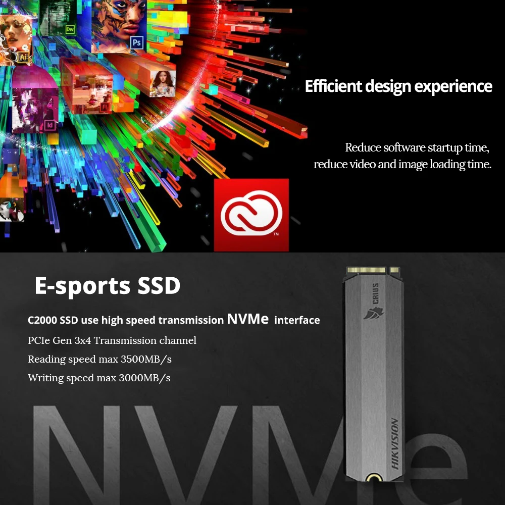 HIKVISION 2 ТБ ssd m2 3D NAND Flash m.2 1 TLC NGFF PCIe Gen3 NVMe 10 лет гарантии твердотельный накопитель для