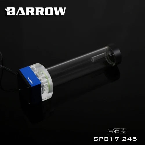 Barrow 12V 17w насос res комбинированный бак для воды 4PIN PMW контроль скорости 245 мм