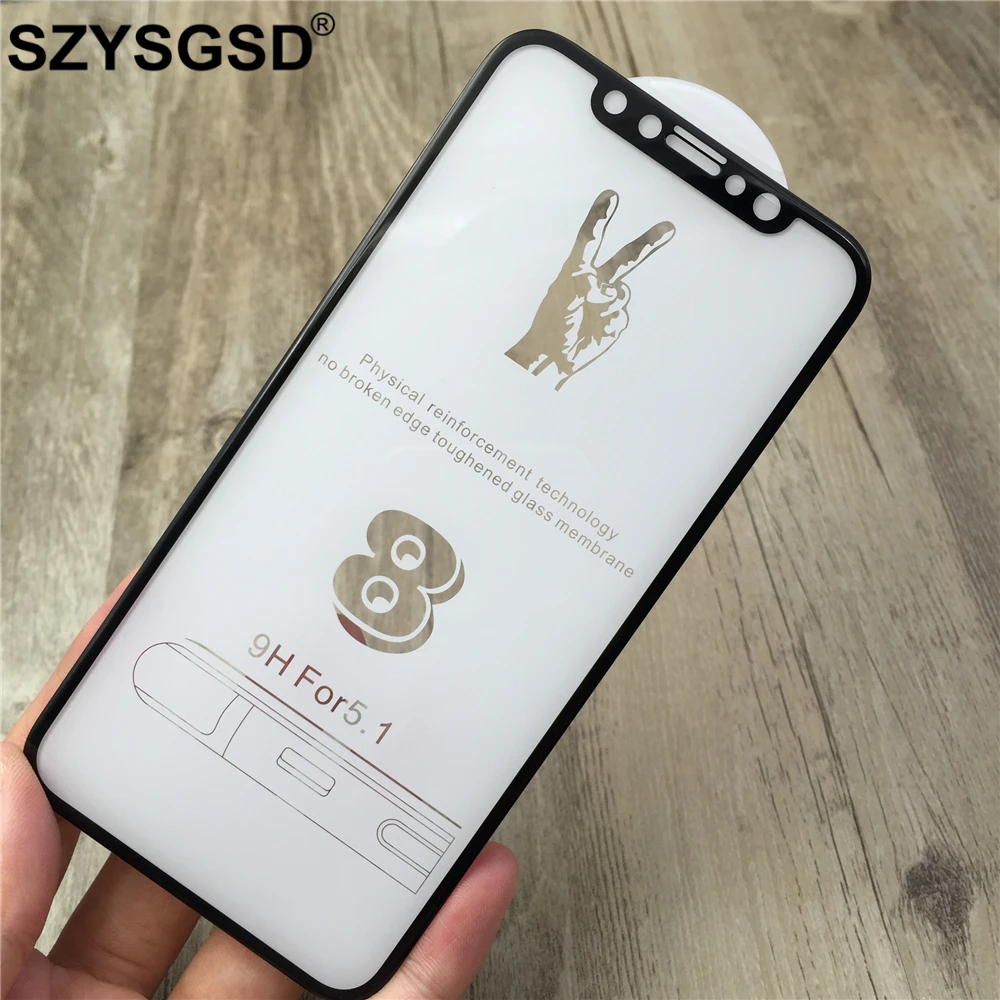 10 шт./лот полное покрытие 4D закаленное Стекло для IPhone X Экран протектор изогнутый