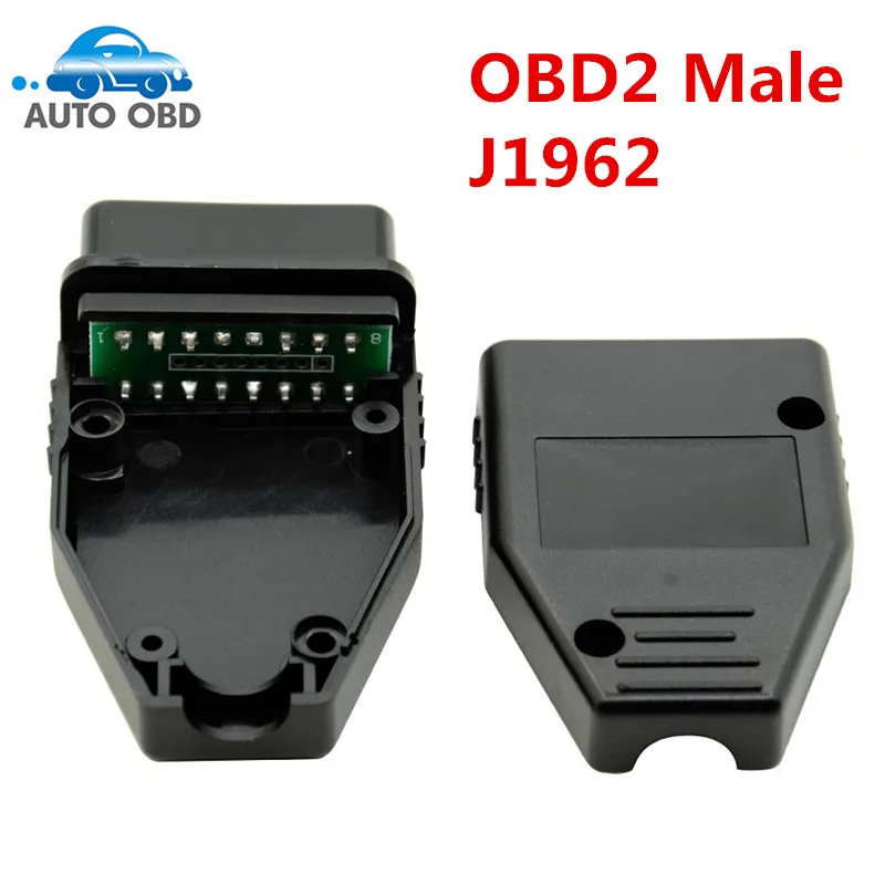 OBD с разъемом папа OBD2 16Pin разъем адаптер II OBDII J1962 1962 в наличии БЕСПЛАТНАЯ
