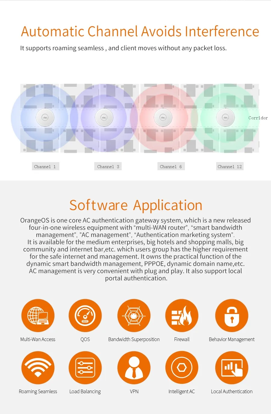 Wifi Ceiling AP Wall-mounted Access Point 300Mbps High Power Wi-fi Coverage 48V POE Power Adapter Wireless Indoor Ceiling AP