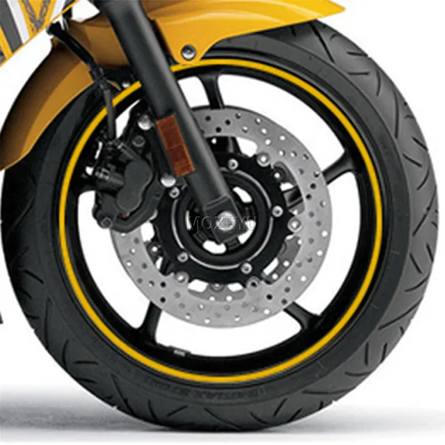 Motorcycle Reflective Decals Rim Tape Motorcycle Wheel Hub Tire Sticker