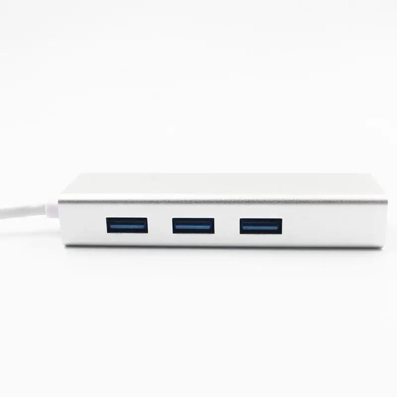 3 порта USB 3,0 Gigabit Ethernet Lan RJ45 сетевой адаптер концентратор до 1000 Мбит/с Mac PC