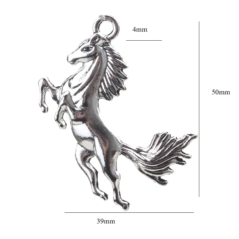 5pcs-lot-50-39mm-Alloy-Silver-Plated-Horse-Charms-Running-Horse-Riding-Charms-Necklace-Pendant-For