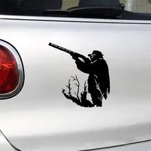 Охотник Охотничий автомобиль стикер отражающий для автомобилей Гитара серфинг доска Декор Наклейка