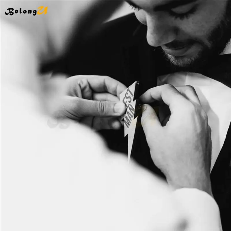 Wedding Decoration Best Man Wedding Badge Sign MUW-165-04