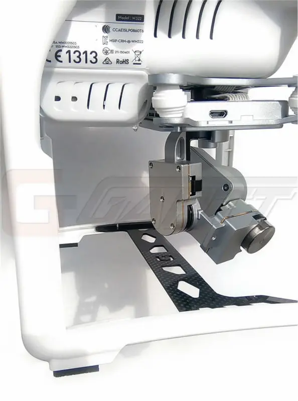 Carbon Fiber Gimbal Camera Landing Guard Protective Board Protector For DJI Phantom 3 RC Quadcopter Drone
