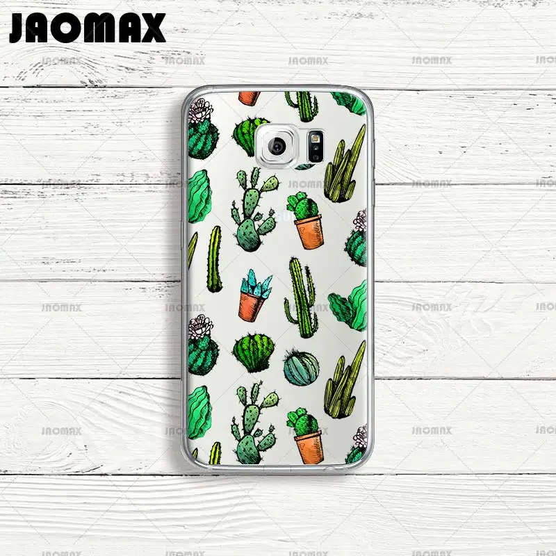 Jaomax летний банановые листья чехол для телефона в форме кактуса samsung Galaxy S7 S6 S5 S4 S3