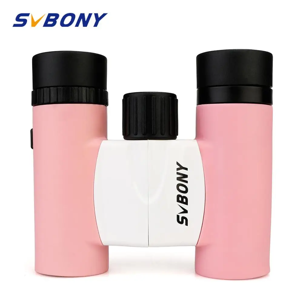 SVBONY 8x22 Binoculars Kids Rubber+ABS Plastic Ultra