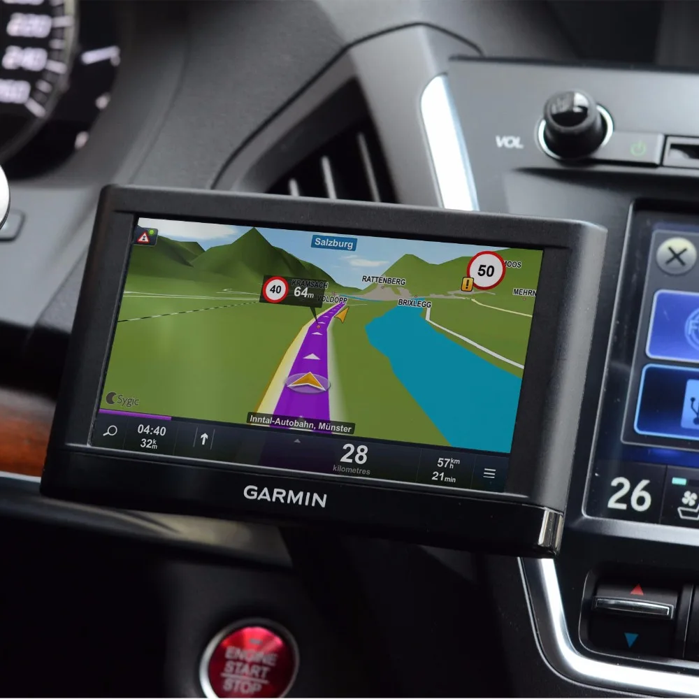 APPS2Car Air Vent GPS Mount for Garmin Nuvi Serie 3.5 to 6 GPS [Strong Adjustable Mount Base]2