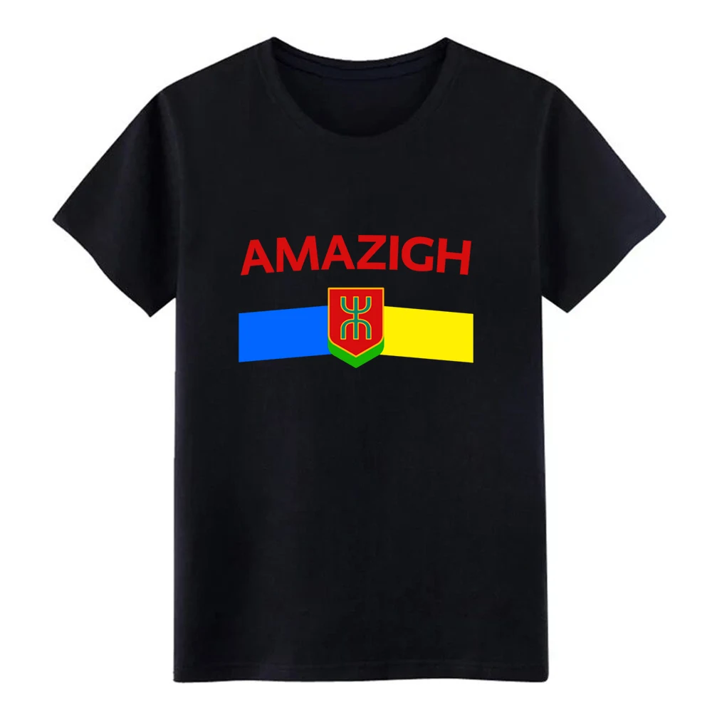 

amazigh t shirt men Designs cotton S-XXXL Unique Anti-Wrinkle Funny Casual summer Formal tshirt