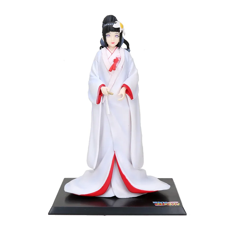 

Naruto Shiromuku Version Hyuuga Hinata Action Figure 1/8 scale painted figure Kimono Hyuuga Hinata PVC figure Toy Brinquedos Ani