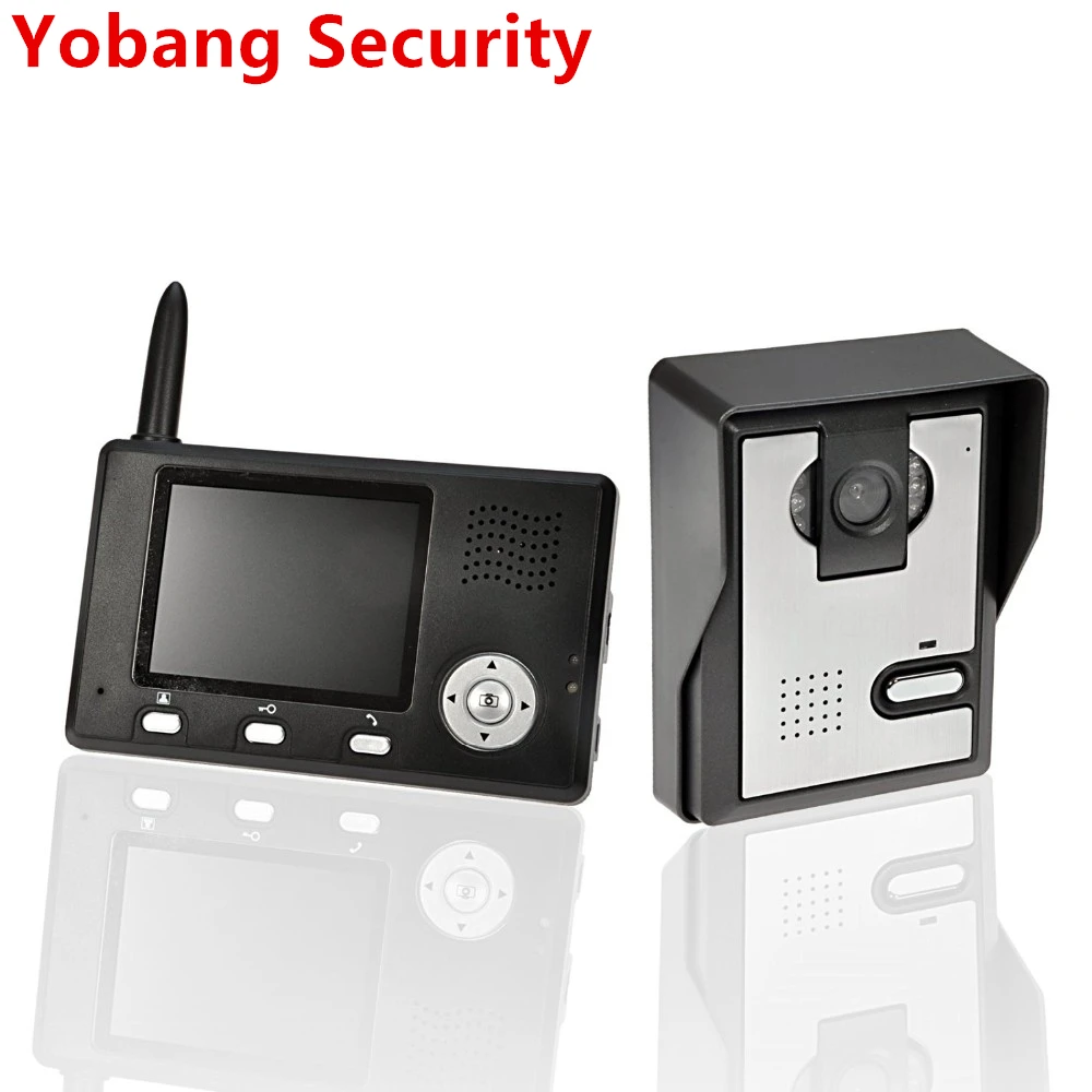 Yobang Security freeship 2.4ghz 3.5\ TFT Wireless Video Door Phone Intercom Doorbell Home Security 1-camera 1 Monitors doorbell Yobang Security freeship 2.4ghz 3.5\ TFT Wireless Video Door Phone Intercom Doorbell Home Security 1-camera 1 Monitors doorbell