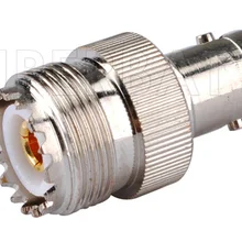 Superbat 5 шт. BNC-UHF RF адаптер BNC Женский Разъем UHF гнездо прямой коаксиальный разъем
