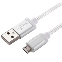 Micro USB Data Charger Cable 5V2A Fast Charging Sync cord Metal Shell for Android mobile Phone Tablet Huawei LG Samsung Nokia