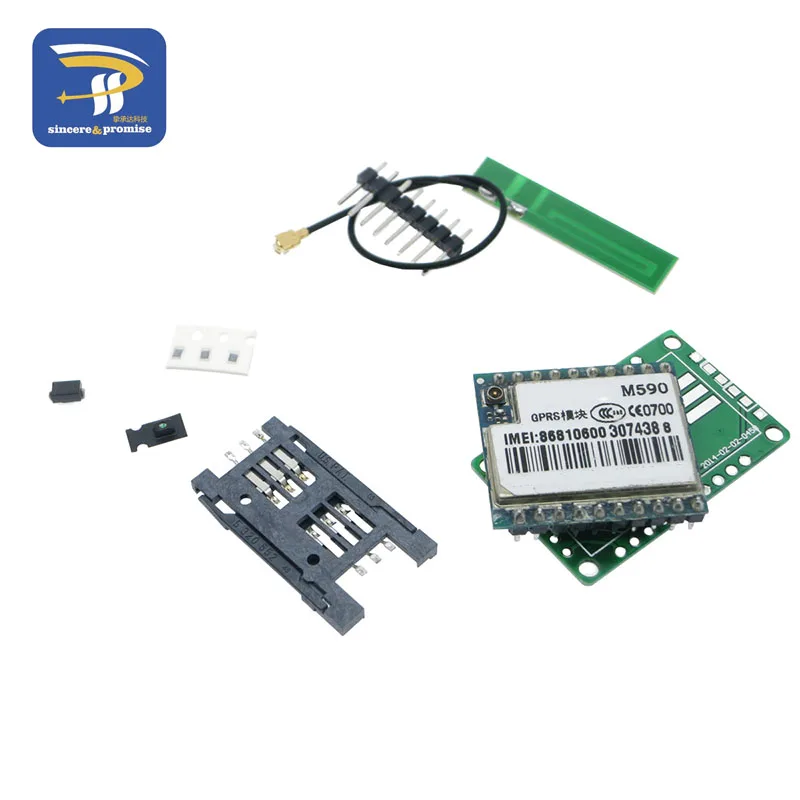

DIY KIT GSM GPRS M590 gsm module Short Message Service SMS module for project for remote sensing alarm