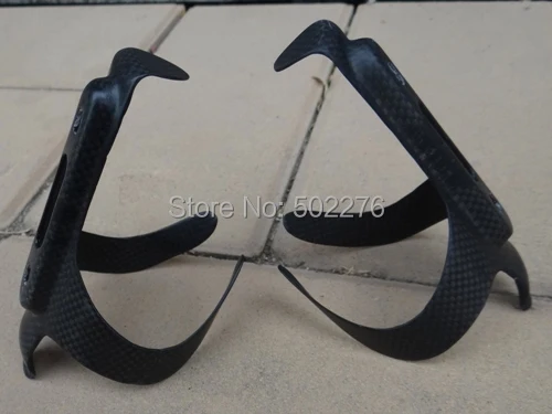 

New Carbon Matt Bike water Bottle cage Holder for MTB Mountain Road Cyclocross TT bicycle - 2 Pcs ( CG008 )