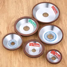 Diamond Grinding Wheels Grinding Dish Wheels 75/100/125/150 For Milling Cutter Tool Power Tool Accessories