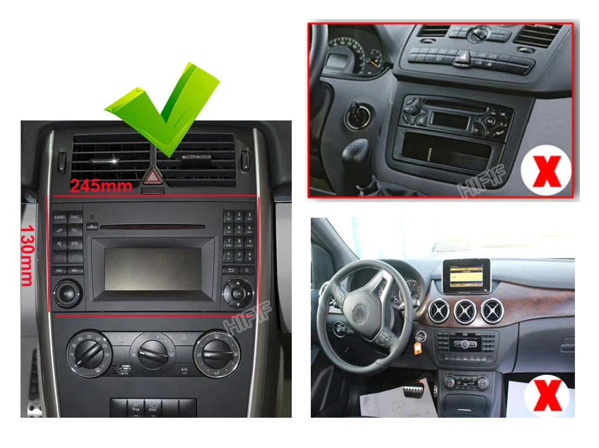 Top Android 8.0For Mercedes Benz Sprinter B200 W209 W169 W169 B-class W245 B170 Vito W639 Car DVD player Radio GPS multimedia stereo 20