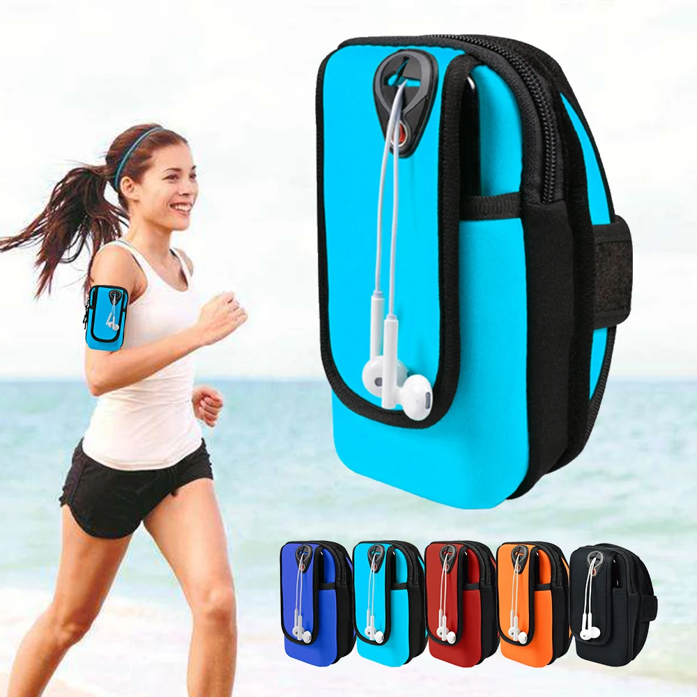 Universal Running Armband Case Women Hand Sports Phone Holder Fit For 5