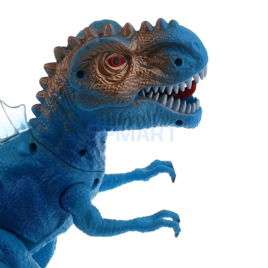 Kids Electric Walking Tyrannosaurus Dinosaur w/Light & Sound Jurassic World Animal Action Figures Toy B-day Gift