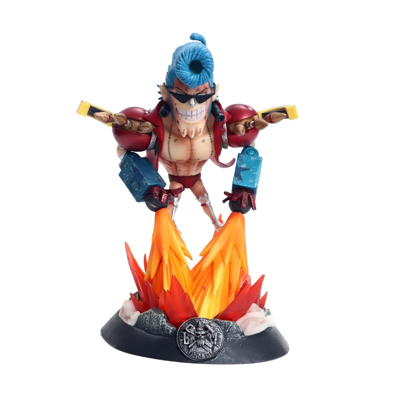 

Anime One Piece GK FRANKY Statue Figure Model Toys 22cm