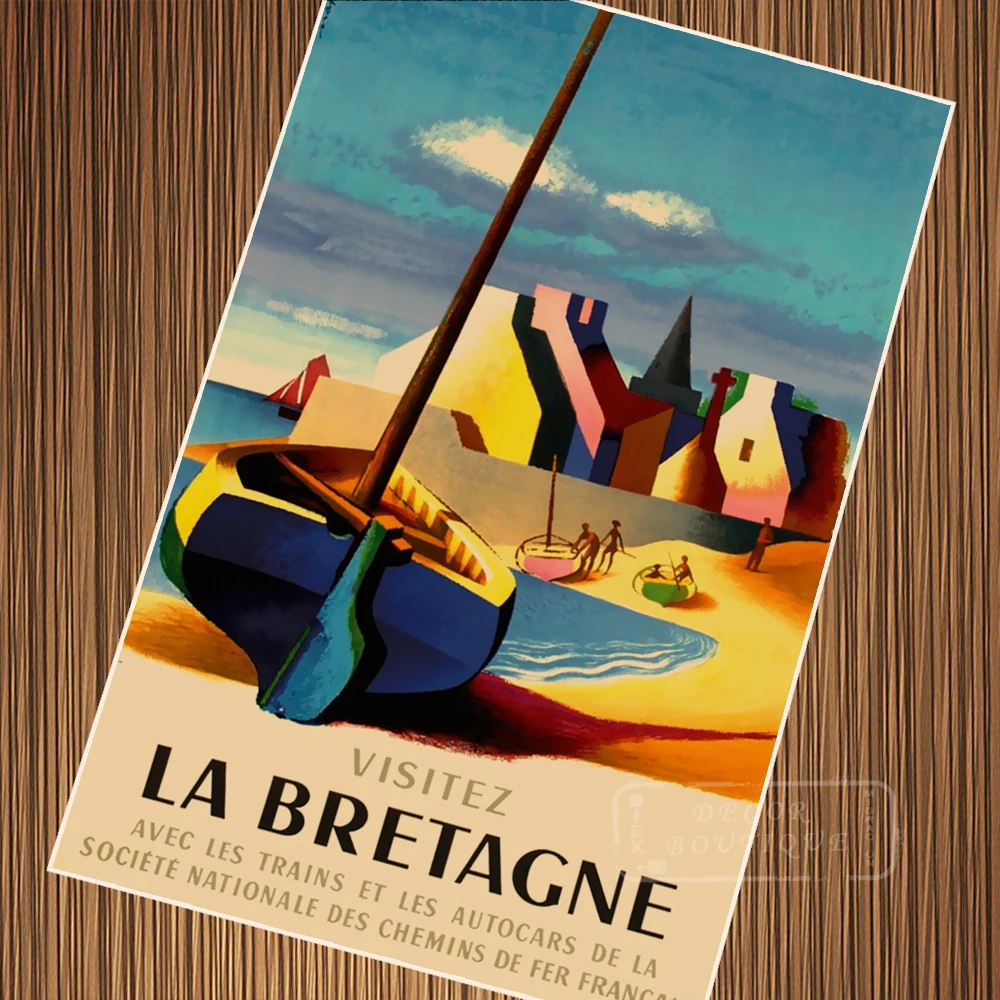 picture home decor gift wall art France Bordeaux print travel poster