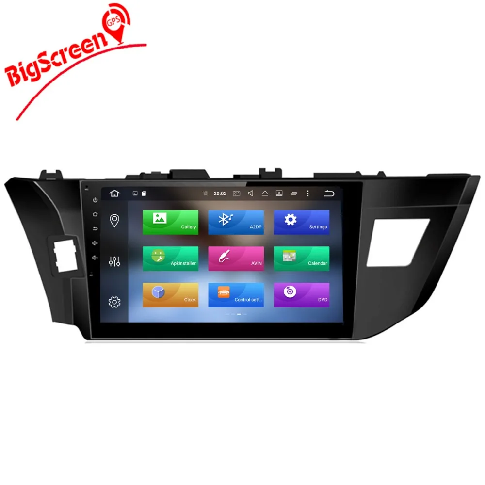 Clearance 10.2 Inch the Newest Android 8.0 7. 1 Car No DVD Player GPS Navigation For Toyota Corolla 2014-2016 Stereo Headunit WIFI Setnav 1