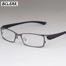BCLEAR, стиль, мужские очки, оправа, высокое качество, Бизнес Стиль, мужские металлические оправы для очков, удобные мужские очки для близорукости