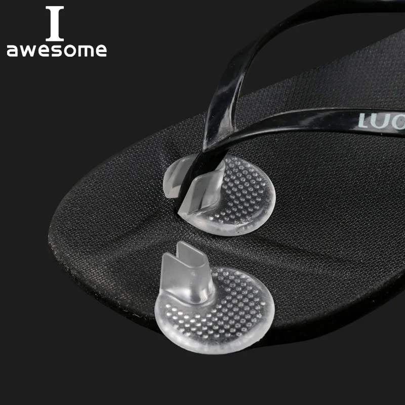 

1 pair High quality Silicon Gel insoles for flip flops foot Shoe pads Inserts for flip flop