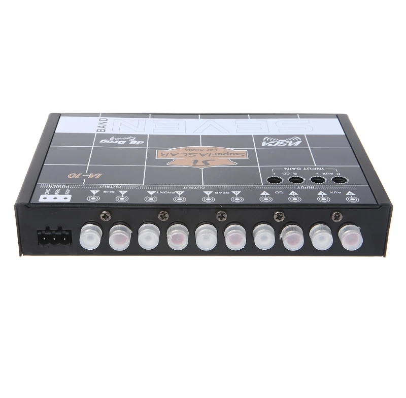 Car Audio 7 Band Equalizer Modified Car EQ Equalizer Class Fever Audio Tuner audio equalizer