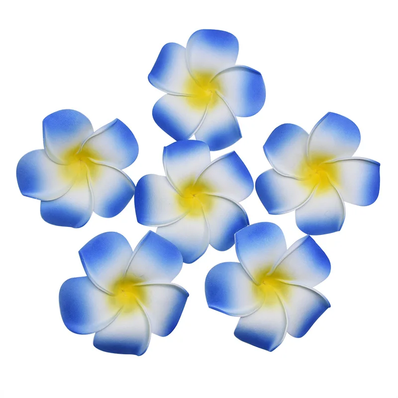 20 шт. Гавайский Frangipani цветок искусственный Плюмерия пены поддельное яйцо цвет цветок для Свадебная вечеринка украшения ручной работы поставки - Цвет: H10
