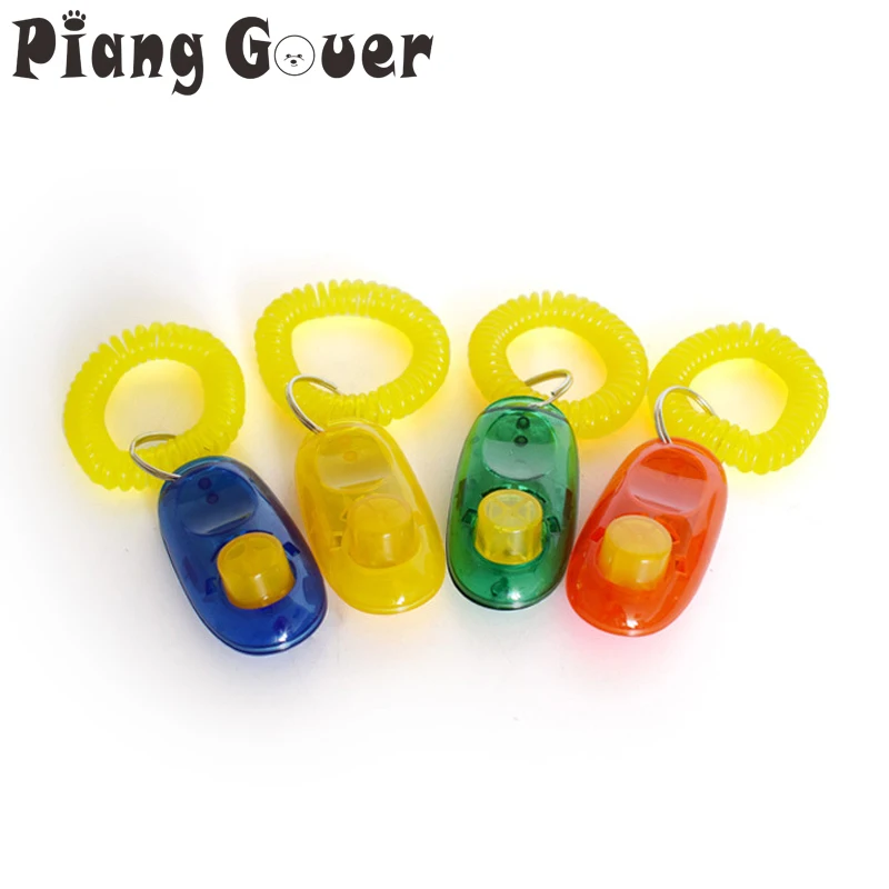 4Pcs Dog Clicker Toys Pet Tranining Clicker Obedience Dog Cat Training