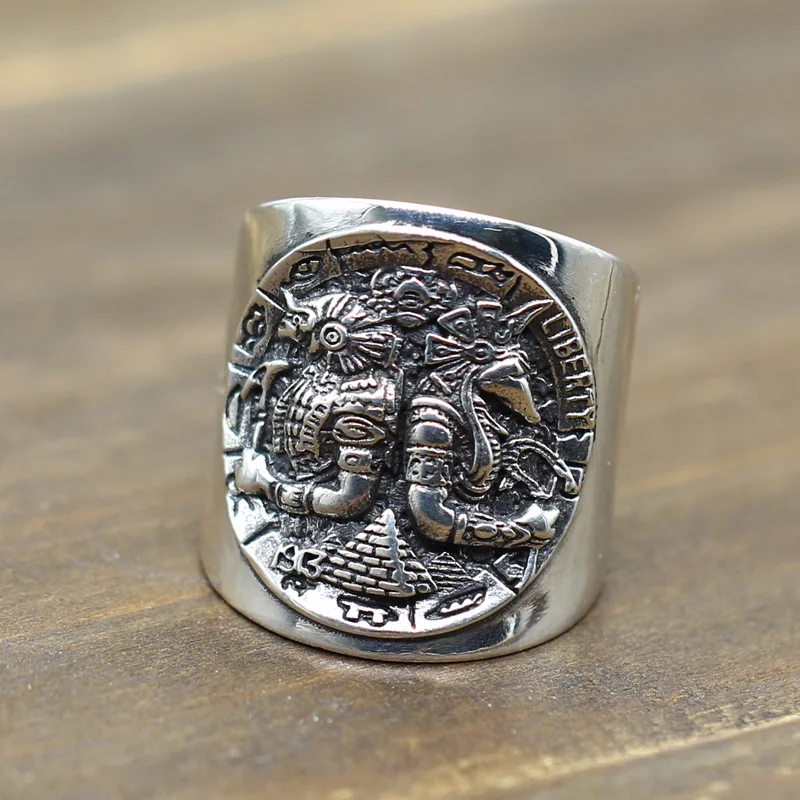 S925 Sterling Silver personality, Horus anus, vagabond coin opening ring, Thai silver ancient Egyptian god ring. S925 Sterling Silver personality, Horus anus, vagabond coin opening ring, Thai silver ancient Egyptian god ring.