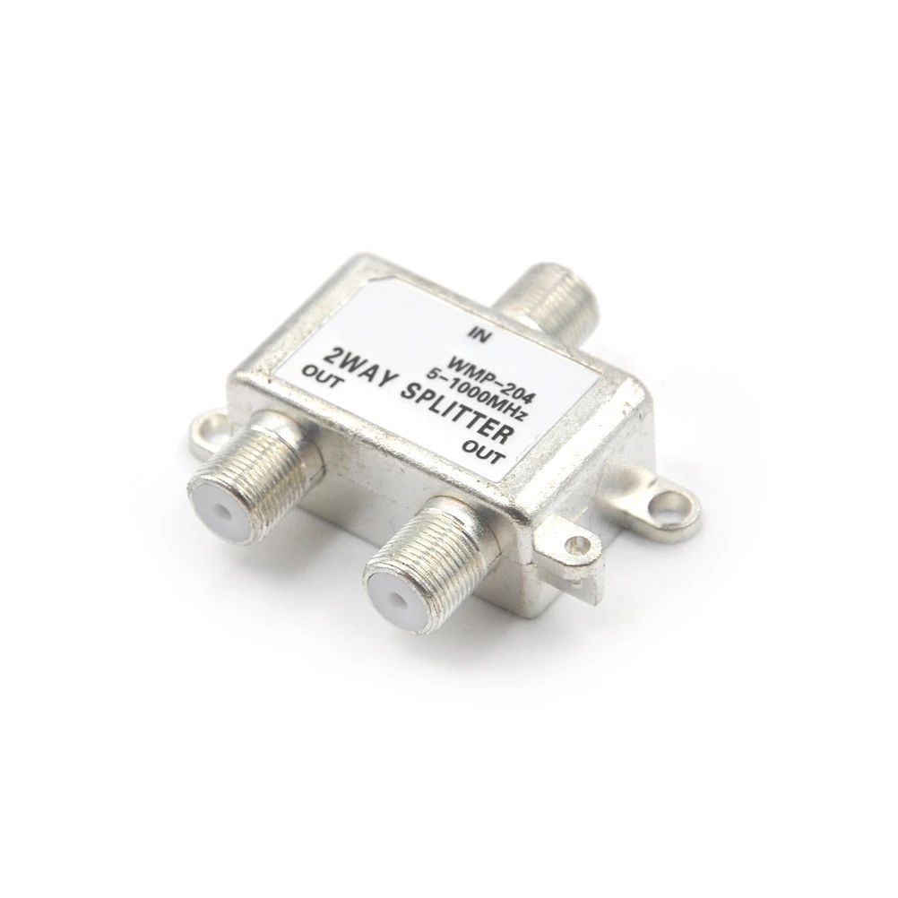 for SATV/CATV 2 Way HD Digital Coax Cable Splitter Bi Directional MoCA 5 1000 MHz Connector Satellite TV Receiver Designed|Соединители| |