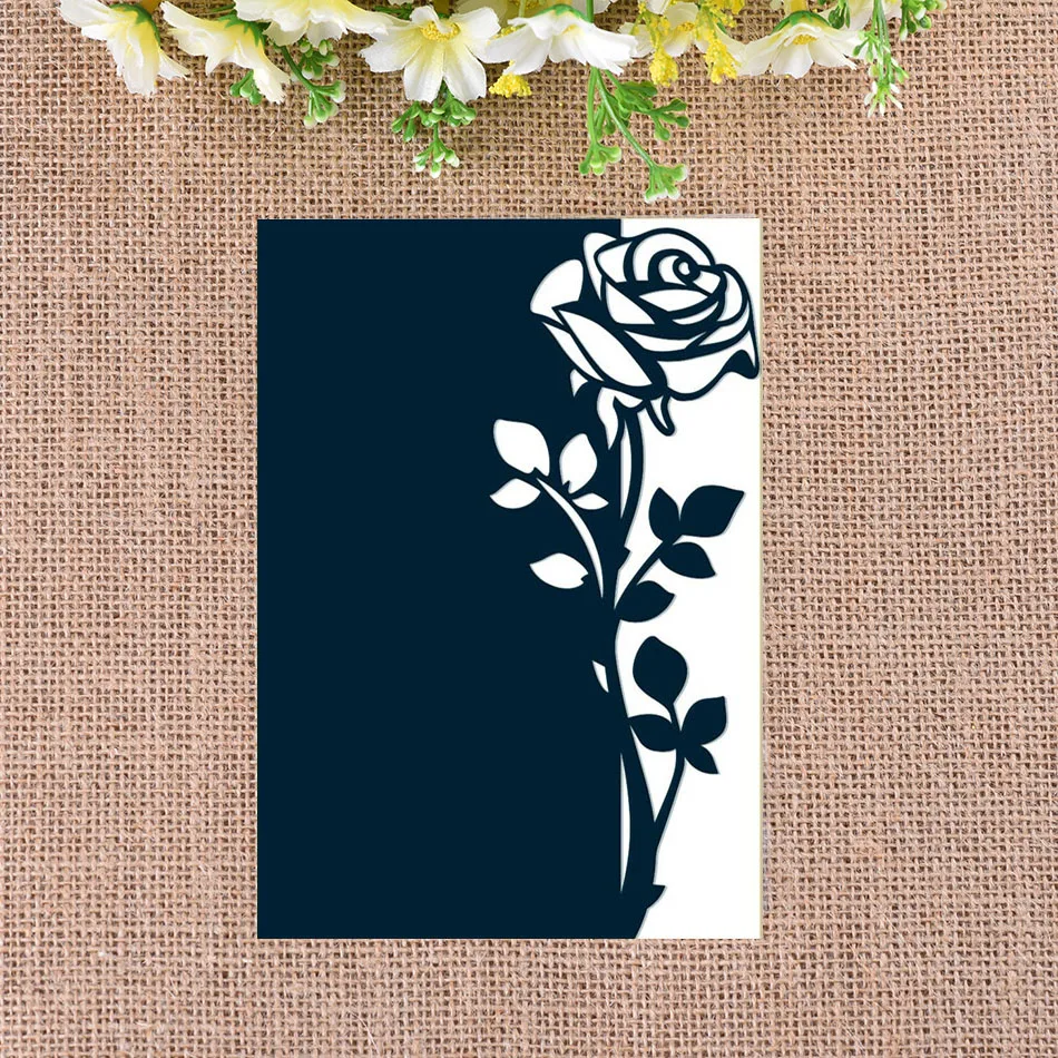 

Naifumodo Metal Dies Flower Rose Decor Cutting Die New 2019 for DIY Card Book Making Album Embossing Paper Stencil Craft Die Cut