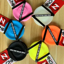 Игрушки для игр на открытом воздухе, мини-карманный гибкий летающий диск ZipChip, способ игры