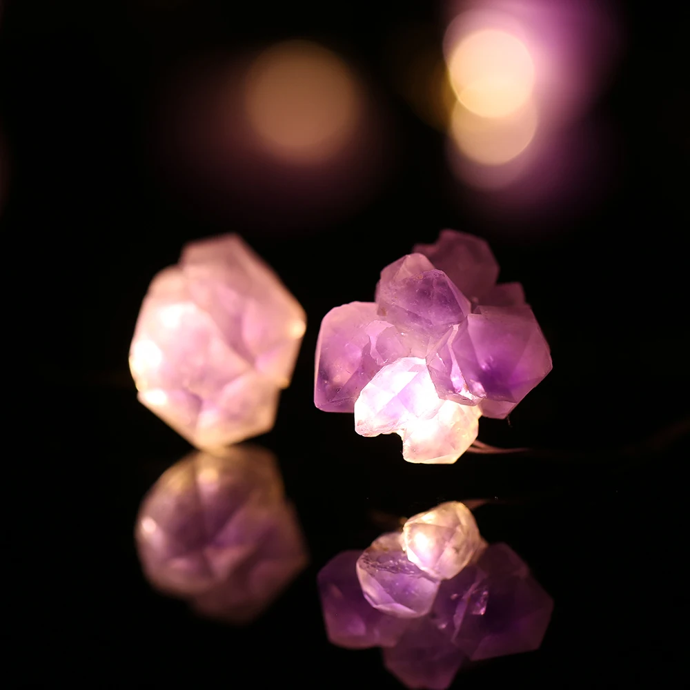 string lights outdoor 30 LEDs Fairy String Light with Remote Control Twinkle Natural Crystal Decorative Lights Bedroom Decor