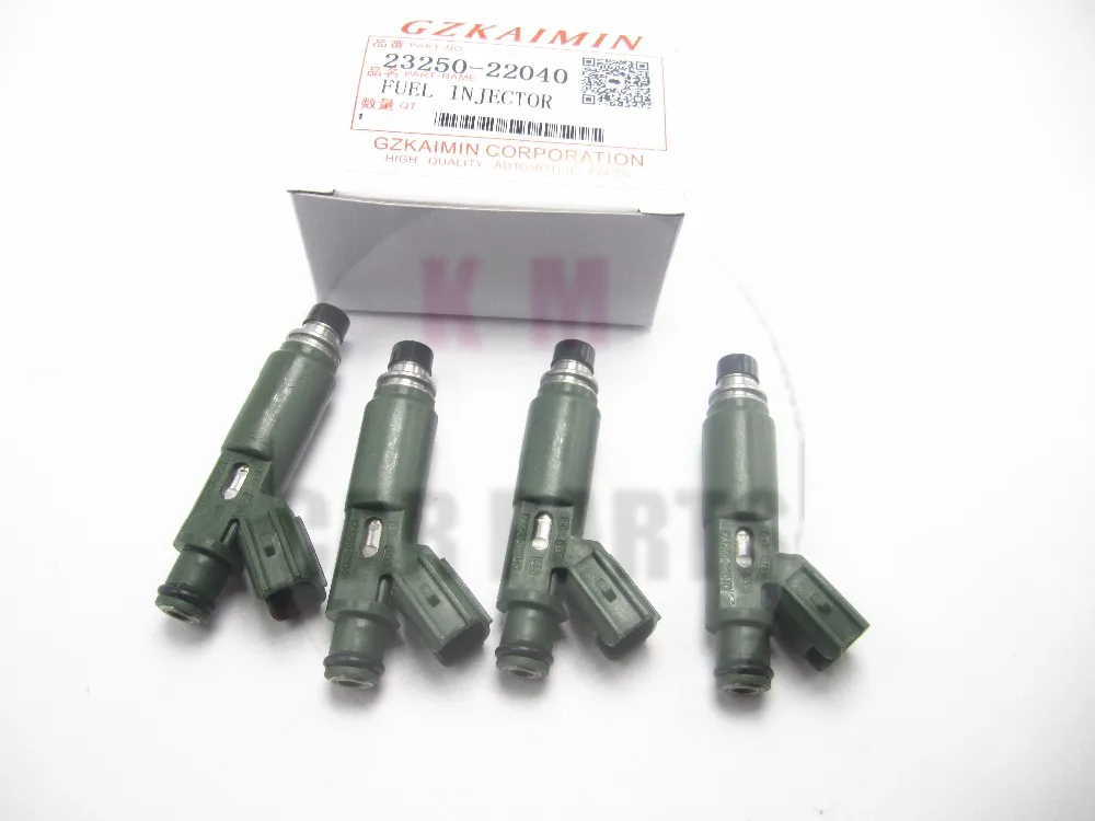 

4x high quality new Fuel Injector nozzle 23250-22040 2325022040 23250-0D040 FOR for Corolla,Matrix,Celica 1.8 1.8L 1ZZFE 1ZZ