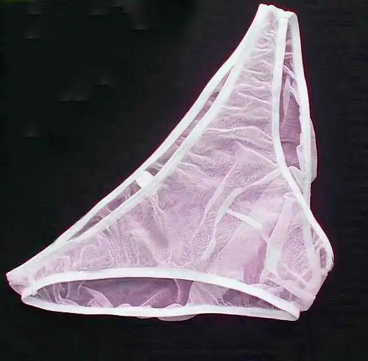 

Sexy Gay Underwear HIMEALAVO Brand Men Underwear Briefs Breathable Low-waist Brief Shorts Man Transparent Gauze Lingerie