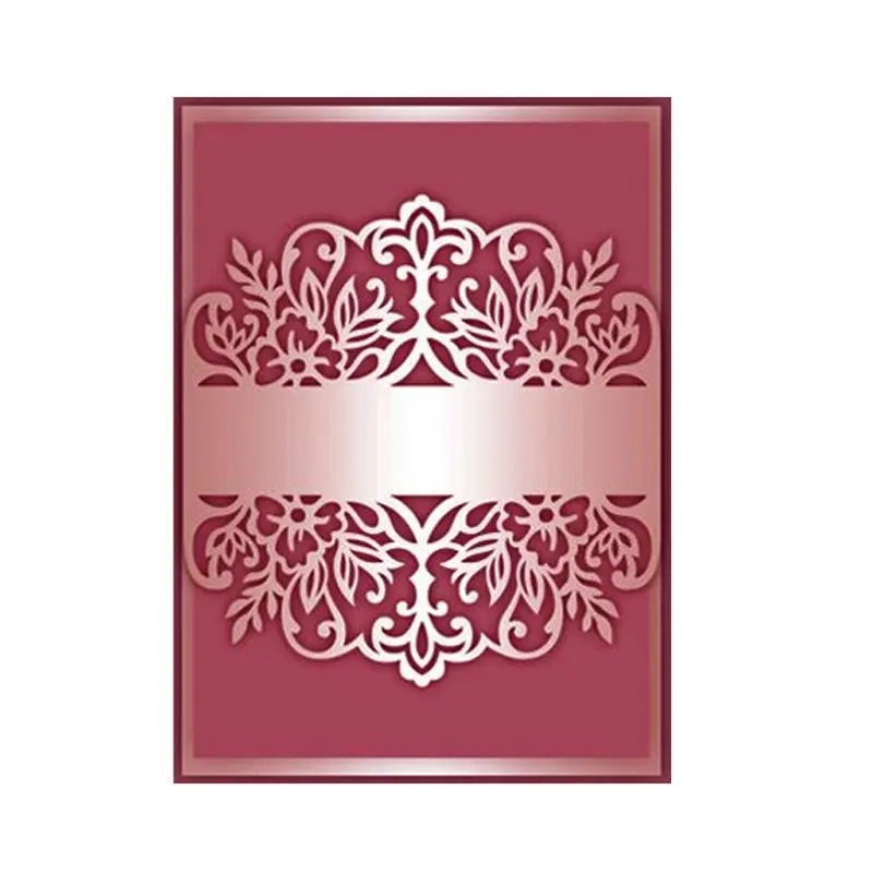 

1 set Lace Flowers Metal Cutting Dies Stencil DIY Scrapbooking Album Stamp Paper Card Embossing Craft Decor