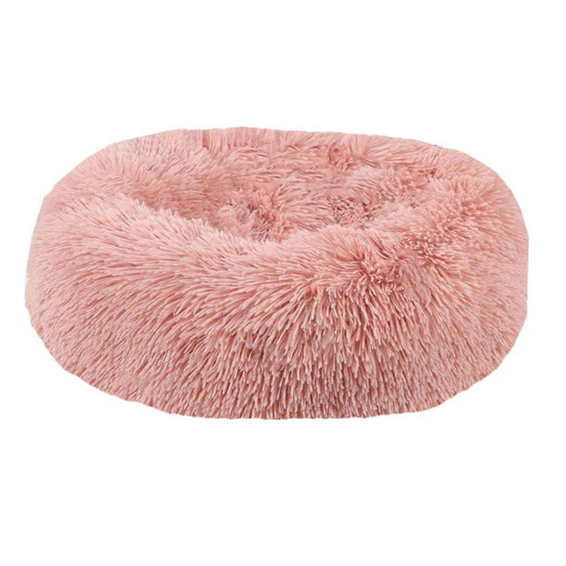 Plush Cat Bed Pet House Soft Long Plush Cat Cushion Mat Dog Bed For Small Dog Cat Nest Winter Warm Kitty Sleeping Bed Puppy Mat8