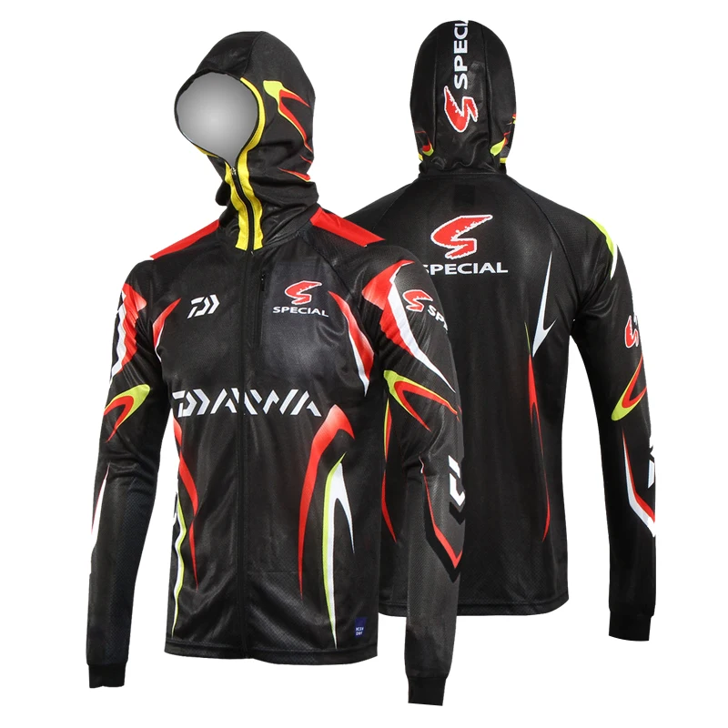 

2017 DAIWA NEW Fishing clothes Long sleeve coat summer Quick dry Anti mosquito Breathable DAIWAS Sunscreen DAWA Free shipping
