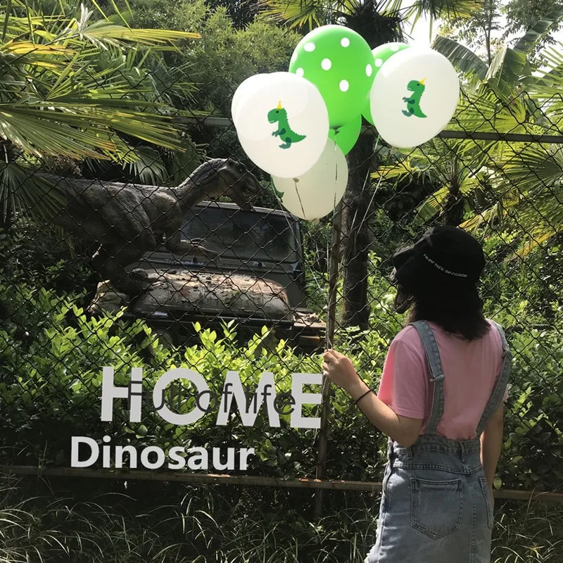 10pcs Dinosaur Balloons Dinosaur Birthday Party Decorations Kids Happy Birthday Dinosaur Party Walking Animals Baloons Kids Toys