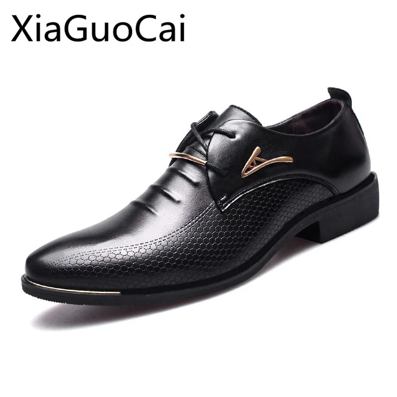 

Border Men Dress Shoes English Sharp Business Korean Men's Leather Formal Shoes Fast Sellers Foreign Trade Manufacturers