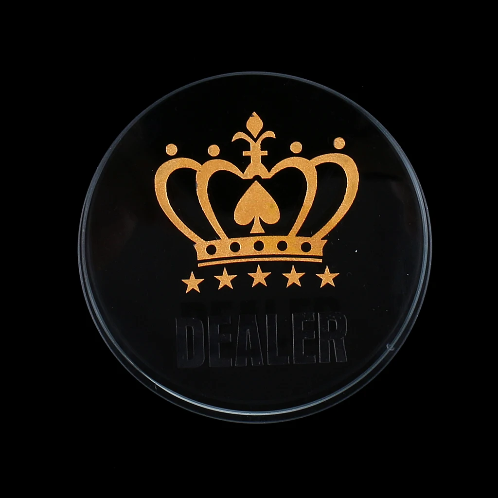 Кнопка чипа дилера для инструмента казино принадлежности покерных игр