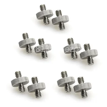 

SmallRig Double Head Stud with 1/4" to 1/4" Camera Screw Adapter Threaded Screw Adapter